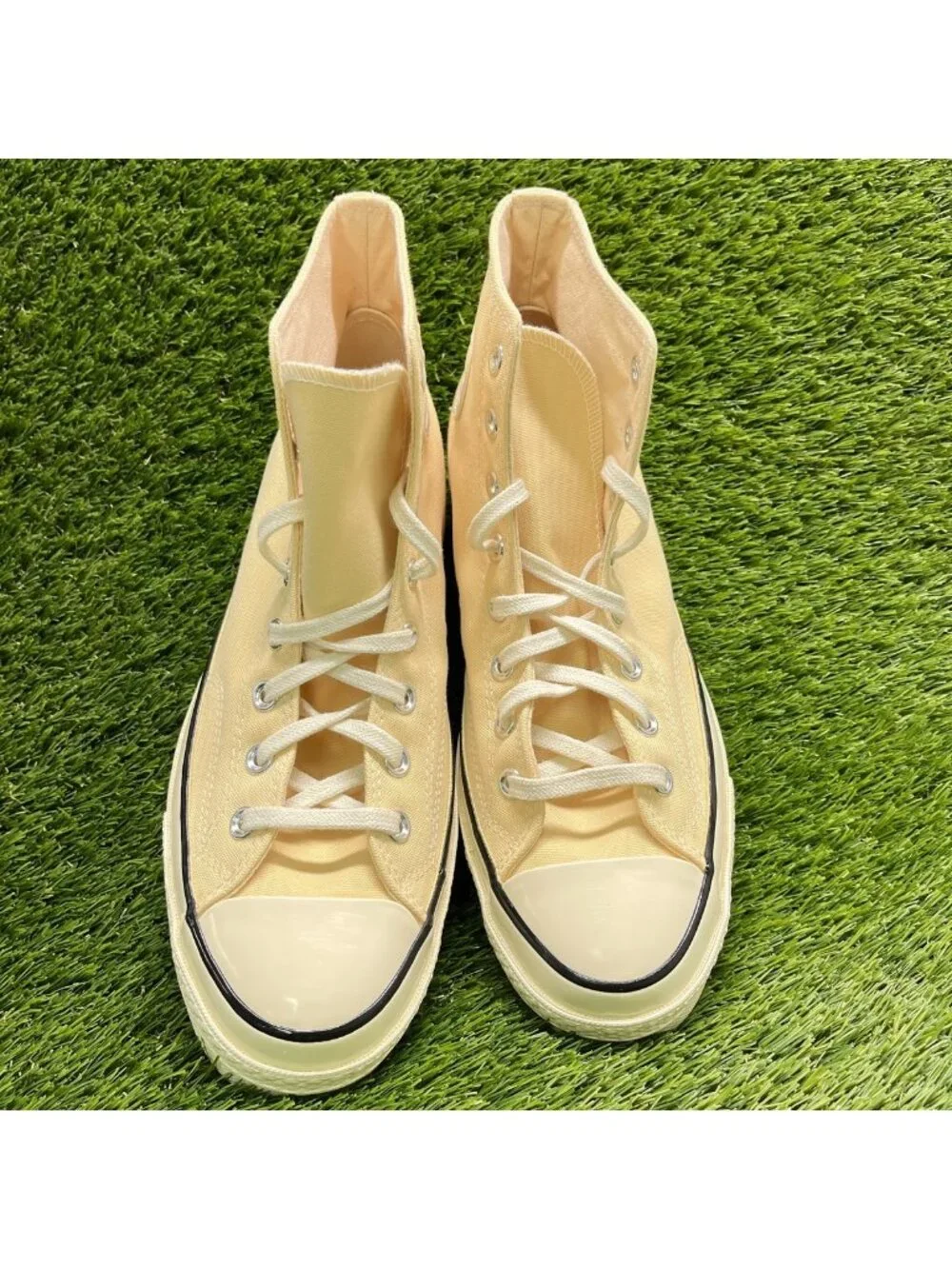 Converse Chuck Taylor All Star 70 Hi Mens Size 10 Grey Lemon Shoes Sneakers